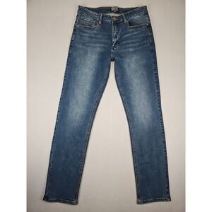 Benny Gold Classic Straight Fit Denim Jeans Mens Size 32x33‎ Stretch Medium Wash